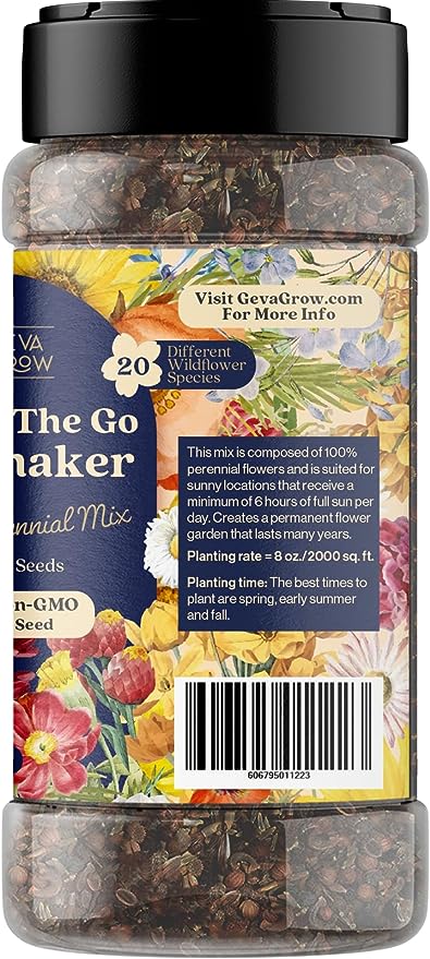 Wildflower Seed Shaker – Perennial Flower Seeds