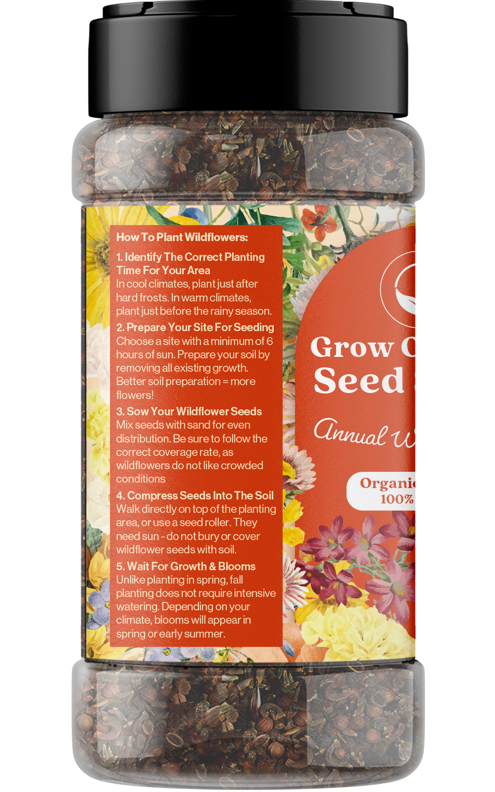 Wildflower Seed Shaker – Annual Mix