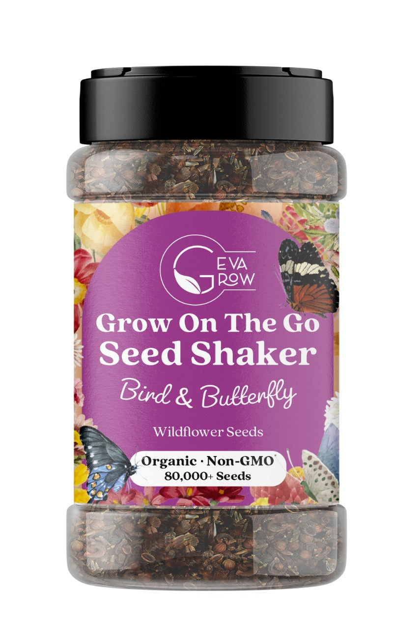 Wildflower Seed Shaker – Bird & Butterfly Seed