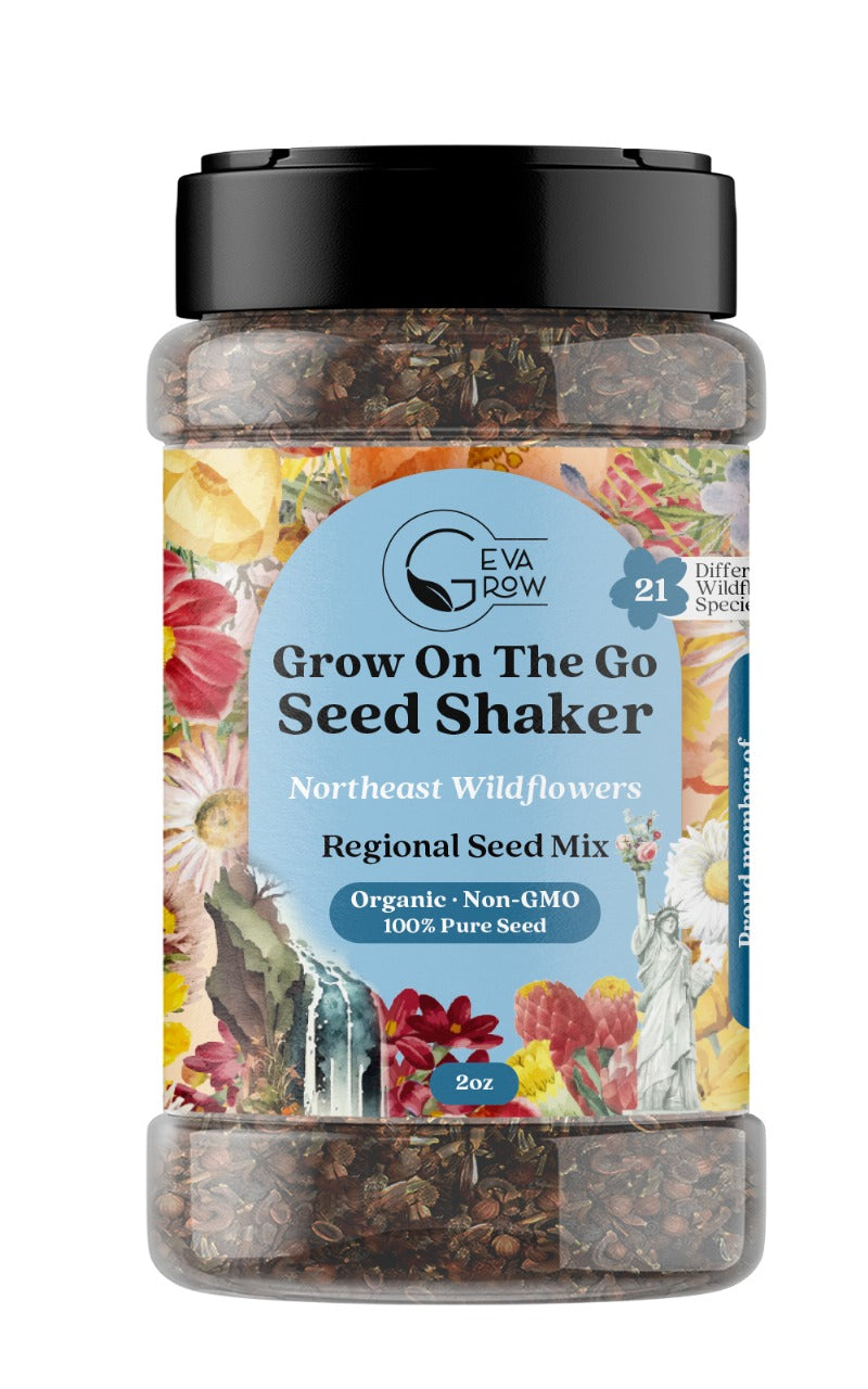 Mini Wildflower Seed Shaker – Regional Northeast Wildflower Seed