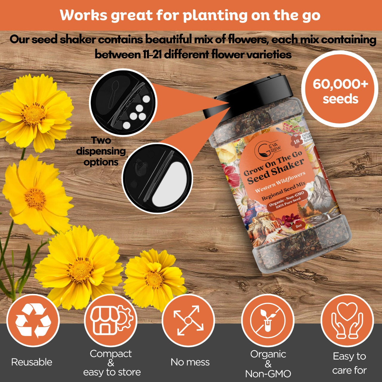 Mini Regional Wildflower Seeds – Western Wildflower Seed