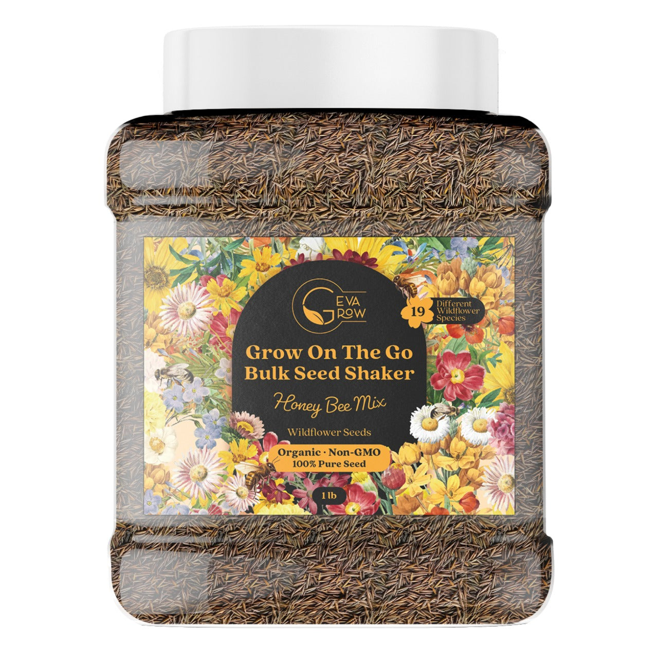 Wildflower Seed Shaker – Honey Bee Mix