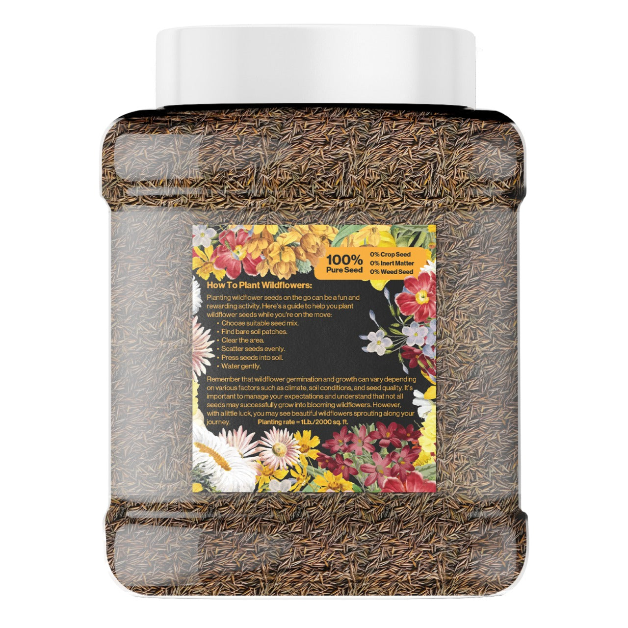 Wildflower Seed Shaker – Honey Bee Mix