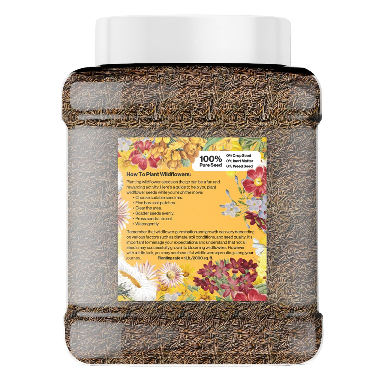 Wildflower Seed Shaker – Save The Bees Mix