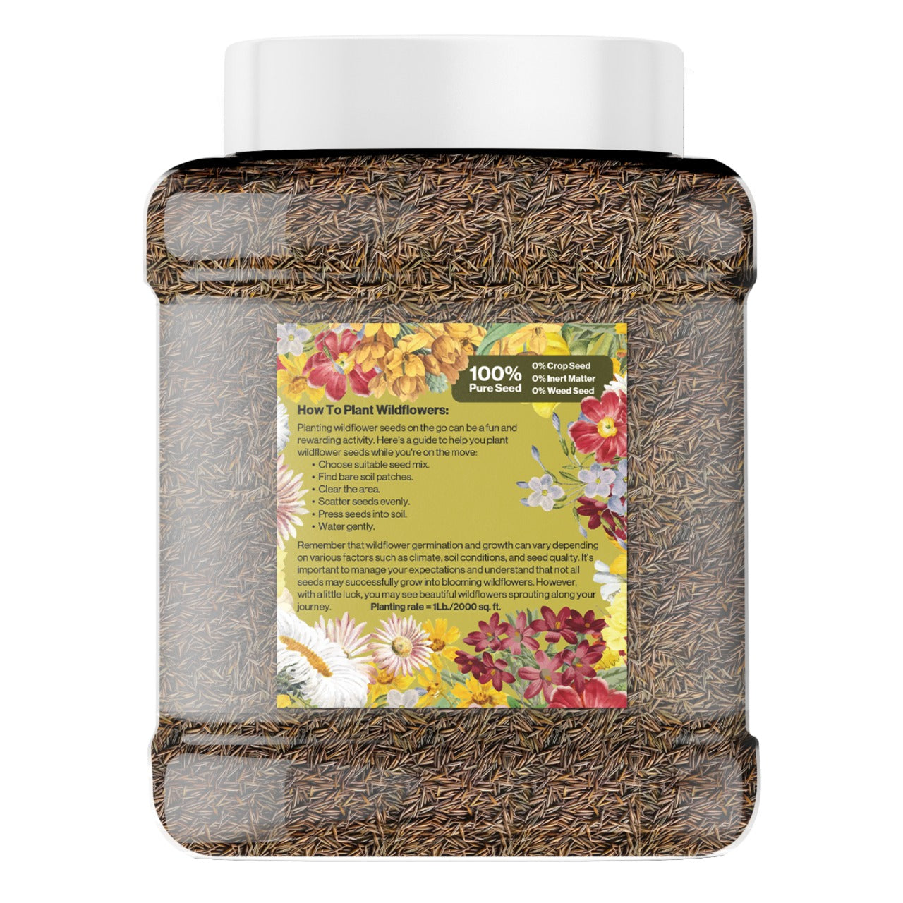 Bulk Northwest Wildflower Seed Shaker – Northwest Wildflower Seeds
