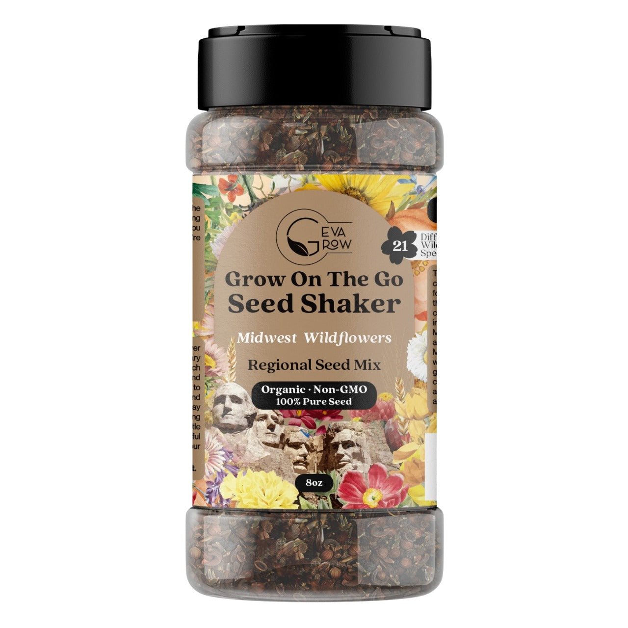 Mini Regional Wildflower Seed Shaker – Midwest Wildflower Seed