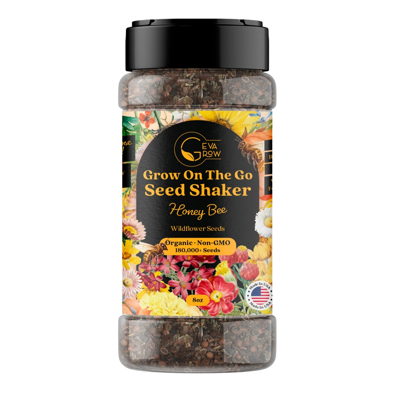 Wildflower Seed Shaker – Honey Bee Mix