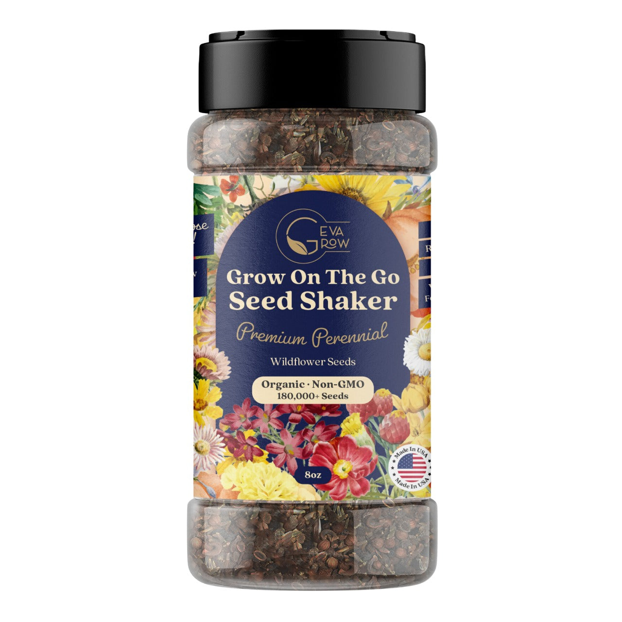 Wildflower Seed Shaker – Perennial Flower Seeds