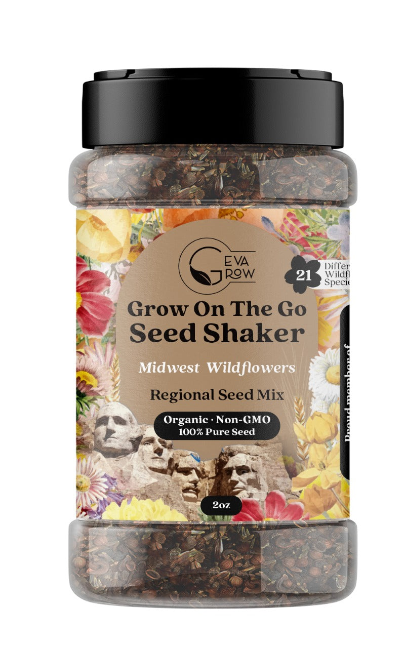 Mini Regional Wildflower Seed Shaker – Midwest Wildflower Seed